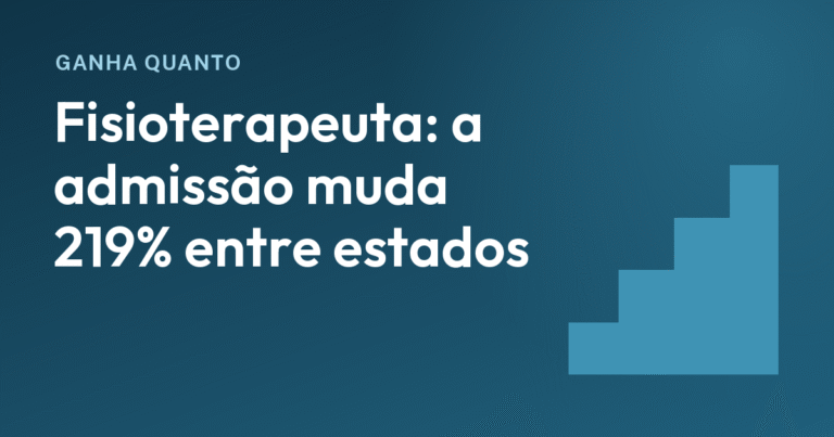 Fisioterapeuta: de Pernambuco ao DF, salário de contratação sobe 219% (21 a 30h)