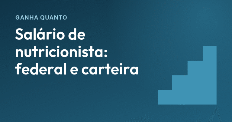 Nutricionista: só 4 em 100 contratações com carteira de 40h passam do pé da folha federal