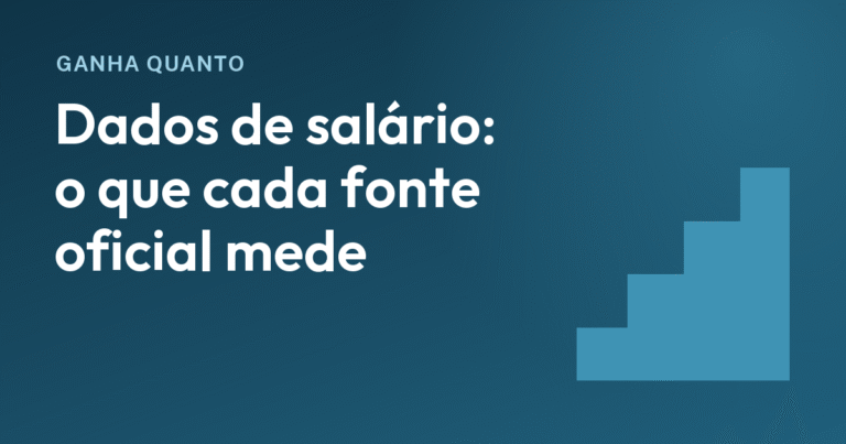 Onde achar dados confiáveis de salário no Brasil? Depende da pergunta que você faz