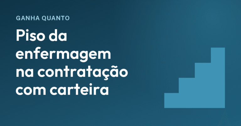 Técnico de enfermagem é contratado pelo piso? De 41 a 44h, 78 em cada 100 entram abaixo
