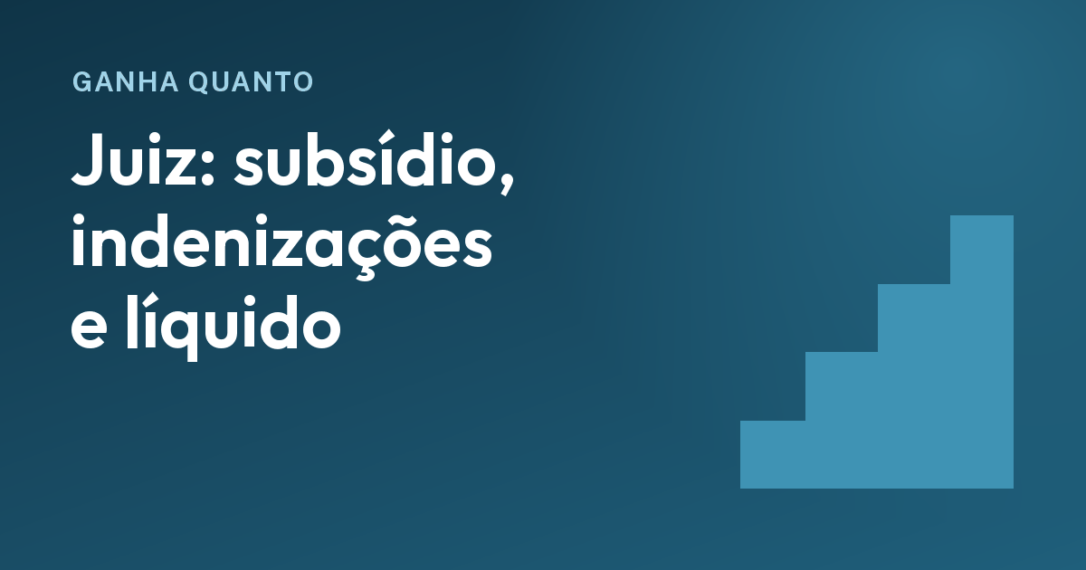 Contracheque de juiz: por que o líquido passa do subsídio